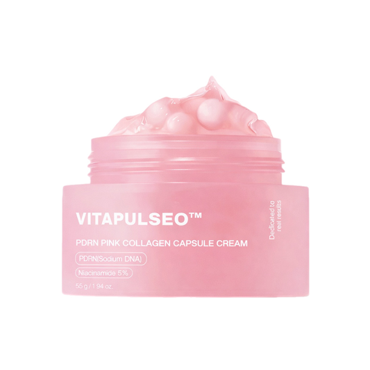 VITAPULSEO™ – Crème Pink Collagen PDRN Raffermissante & Éclat