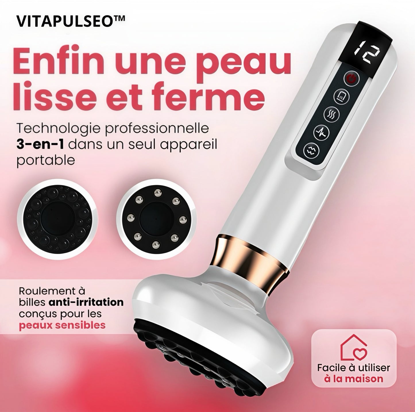 Masseur Anti-Cellulite & Raffermissant 3-en-1
