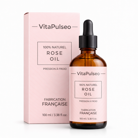 Organic Rosehip Oil 100ml | Natural Facial Care | VitaPulseo®